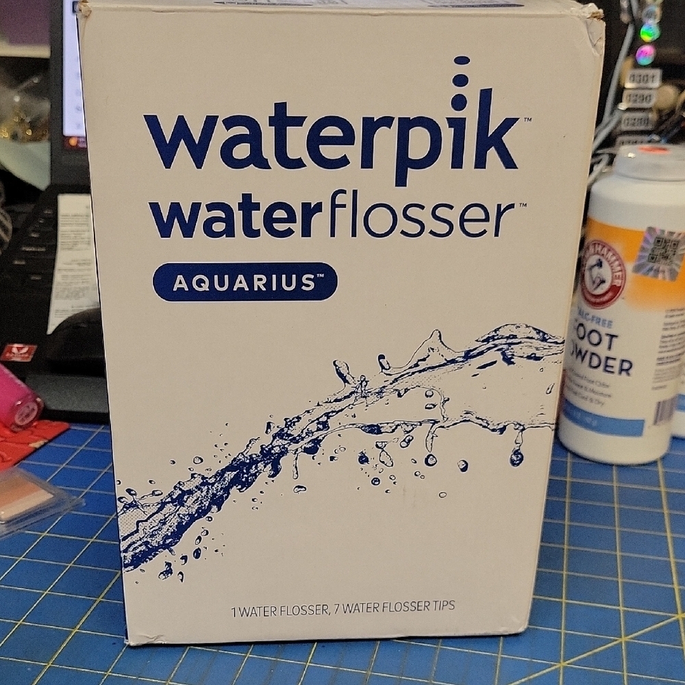 Waterpik Aquarius Water Flosser New Opened Box Sealed Inside